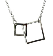 Double Square Necklace