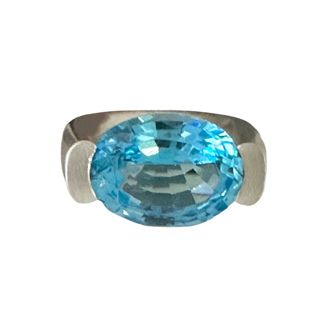 The Blue Topaz Ring