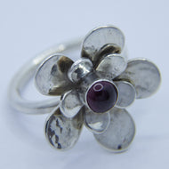 Double Petal Daisy Ring