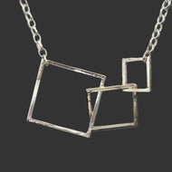 Triple Square Necklace
