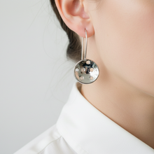 Luna Texture Drop Earrings