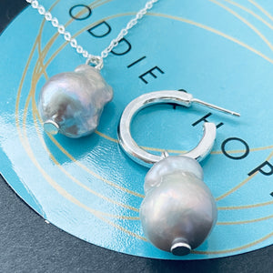 Baroque Pearl Earrings - As seen in Vogue
