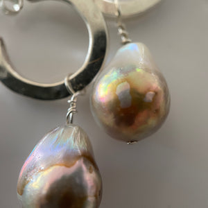 Baroque Pearl Earrings - As seen in Vogue